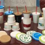 PL-145 Automatic Paper Roll Stackable Paper Lid Machine